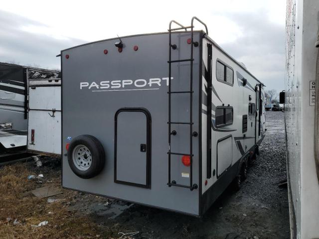 4YDT26824MK414597 - 2021 KEYSTONE PASSPORT ორფეროვანი ფოტო 4