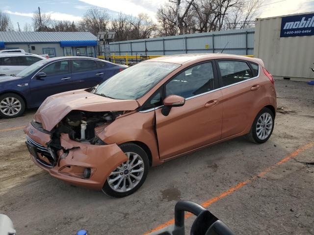 3FADP4FJ1HM139234 - 2017 FORD FIESTA TITANIUM ORANGE photo 1