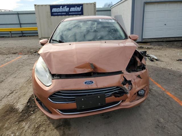 3FADP4FJ1HM139234 - 2017 FORD FIESTA TITANIUM ORANGE photo 5