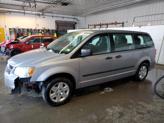 2C4RDGBG7DR640782 - 2013 DODGE GRAND CARA SE SILVER photo 1