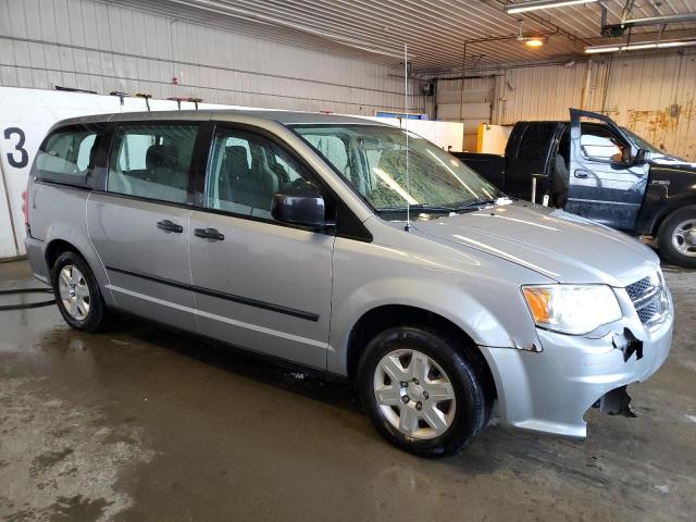 2C4RDGBG7DR640782 - 2013 DODGE GRAND CARA SE SILVER photo 4