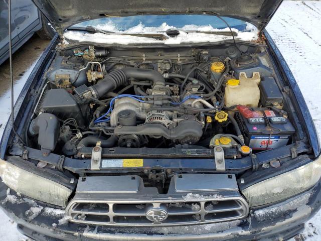 4S3BG6851T7976887 - 1996 SUBARU LEGACY OUTBACK BLUE photo 11