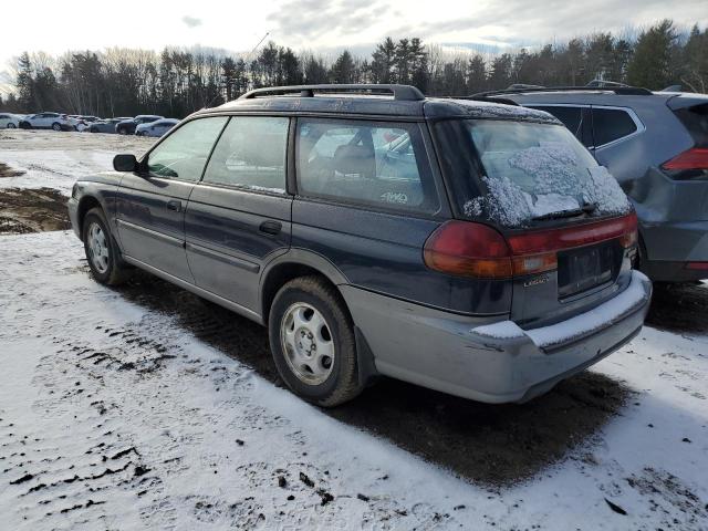 4S3BG6851T7976887 - 1996 SUBARU LEGACY OUTBACK BLUE photo 2