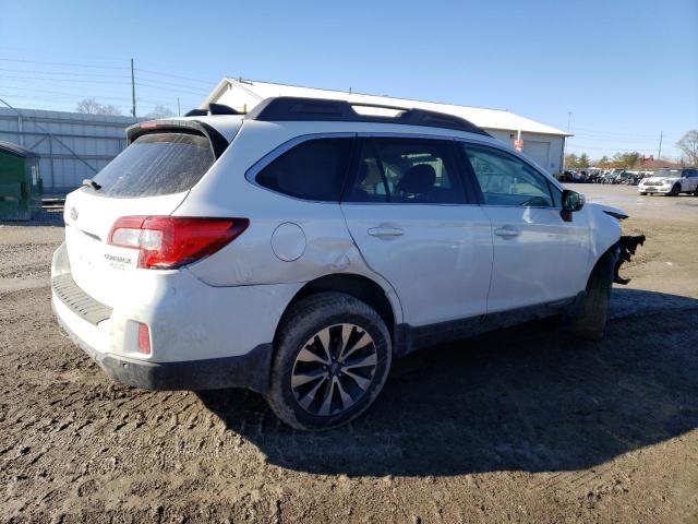 4S4BSANC9H3344573 - 2017 SUBARU OUTBACK 2.5I LIMITED WHITE photo 3