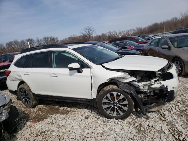 4S4BSANC9H3344573 - 2017 SUBARU OUTBACK 2.5I LIMITED WHITE photo 4