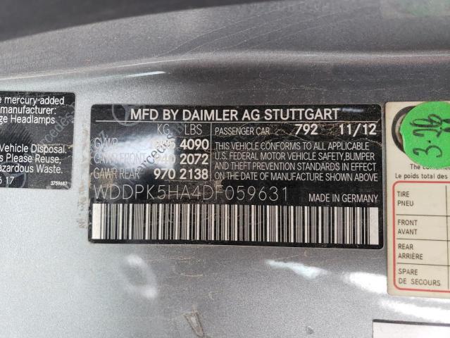 WDDPK5HA4DF059631 - 2013 MERCEDES-BENZ SLK 350 Boz foto 13