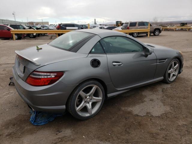 WDDPK5HA4DF059631 - 2013 MERCEDES-BENZ SLK 350 GRAY photo 3