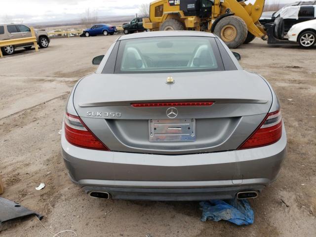 WDDPK5HA4DF059631 - 2013 MERCEDES-BENZ SLK 350 GRAY photo 6