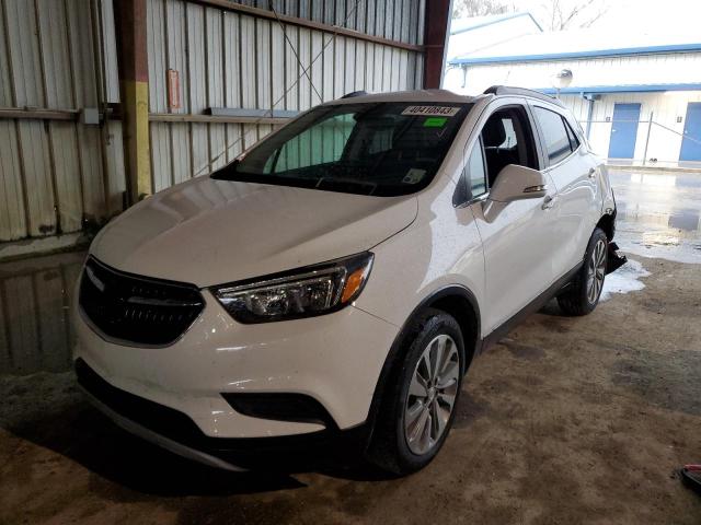 KL4CJASB4JB537288 - 2018 BUICK ENCORE PREFERRED Ақ фото 1
