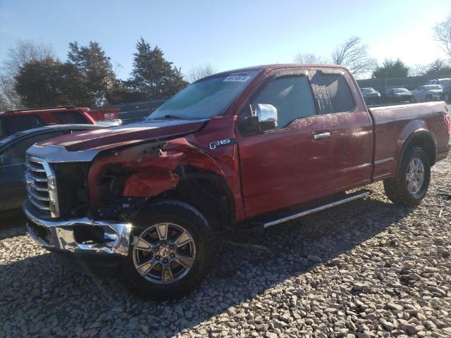 1FTEX1CF2GKE72710 - 2016 FORD F150 SUPER CAB RED photo 1