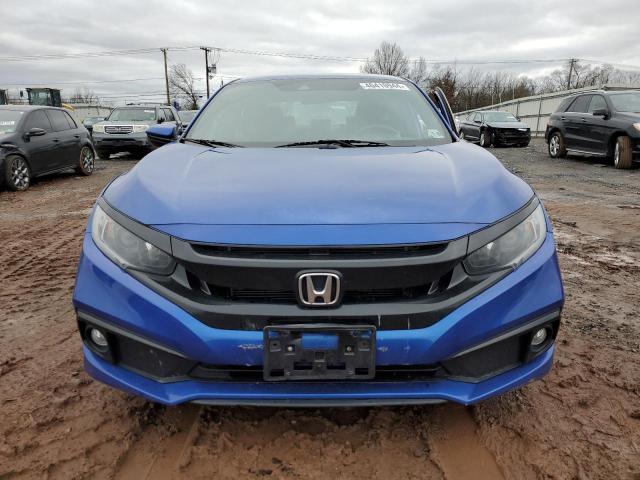 2HGFC2F84KH606444 - 2019 HONDA CIVIC SPORT BLUE photo 5