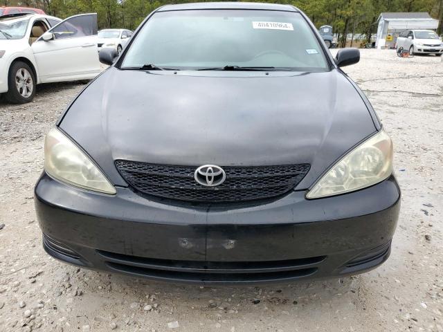 4T1BE32K43U192980 - 2003 TOYOTA CAMRY LE BLACK photo 5