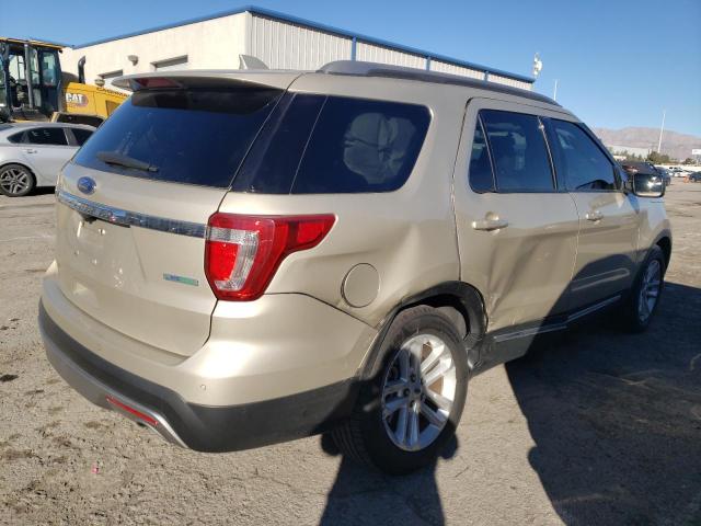 1FM5K7DH5HGC55573 - 2017 FORD EXPLORER XLT TAN photo 3