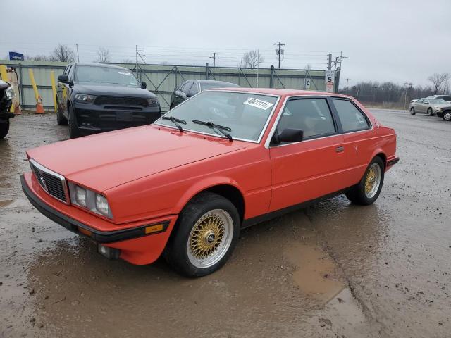 ZAMAL110XEB310020 - 1984 MASERATI BITURBO RED photo 1