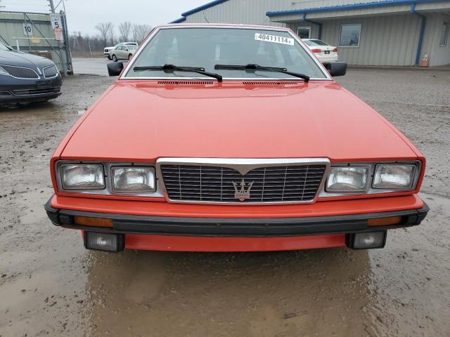 ZAMAL110XEB310020 - 1984 MASERATI BITURBO RED photo 5