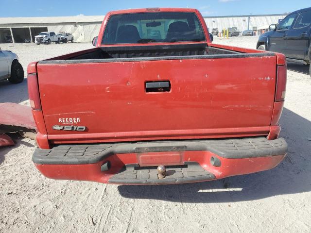 1GCCS1450Y8264111 - 2000 CHEVROLET S TRUCK S10 RED photo 6