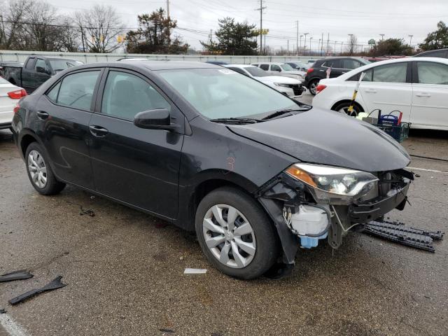 5YFBURHE7GP432750 - 2016 TOYOTA COROLLA L BLACK photo 4