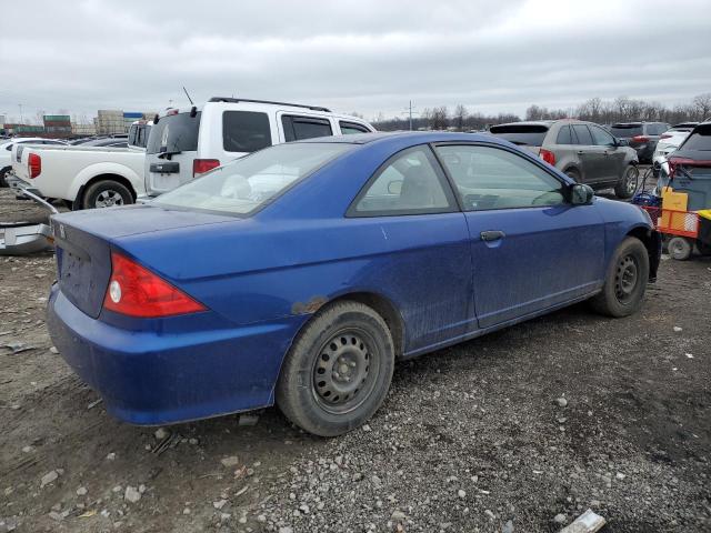 1HGEM22344L006631 - 2004 HONDA CIVIC DX VP Mavi foto 3