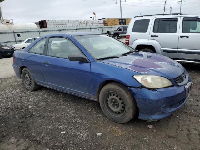 1HGEM22344L006631 - 2004 HONDA CIVIC DX VP BLUE photo 4