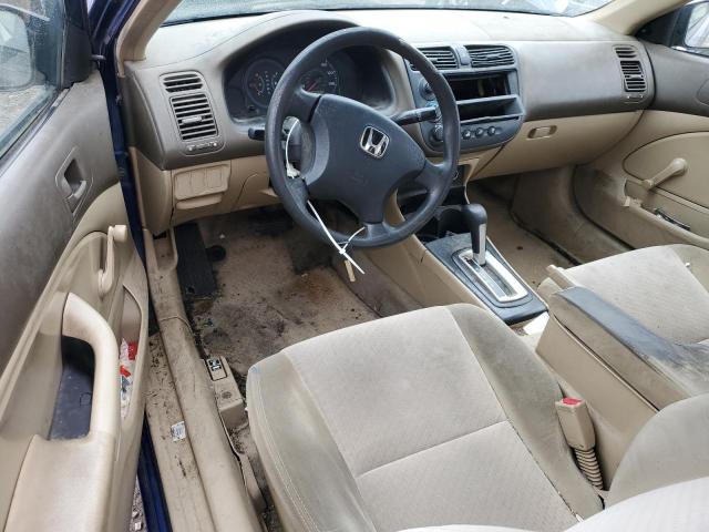 1HGEM22344L006631 - 2004 HONDA CIVIC DX VP Mavi foto 8