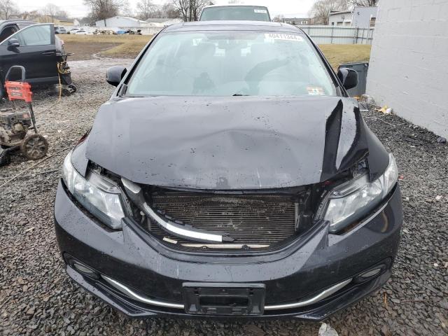 2HGFB2F93DH511193 - 2013 HONDA CIVIC EXL BLACK photo 5