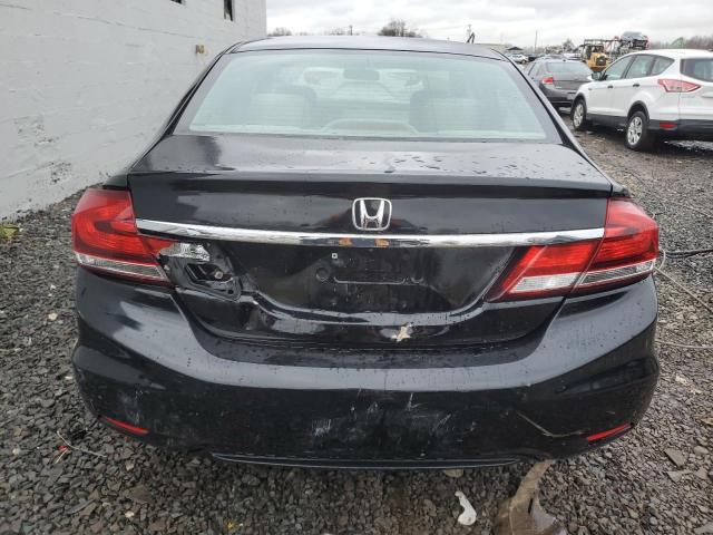 2HGFB2F93DH511193 - 2013 HONDA CIVIC EXL BLACK photo 6