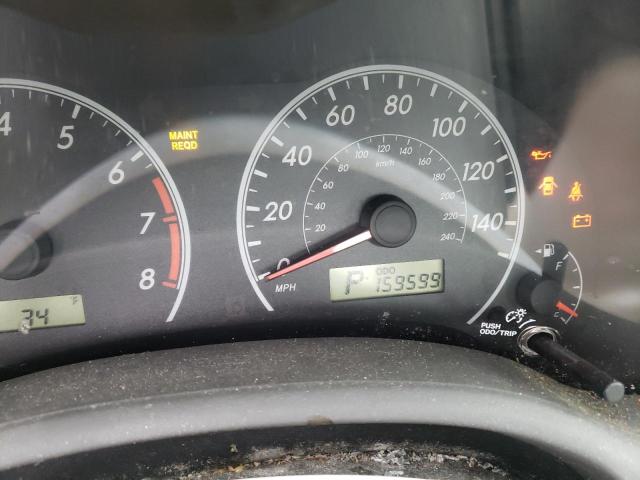 2T1BU4EE7AC407636 - 2010 TOYOTA COROLLA BASE SILVER photo 9