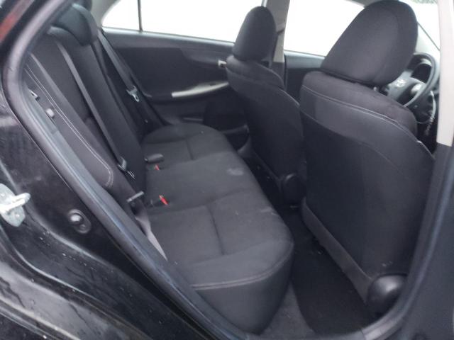 5YFBU4EE3CP060521 - 2012 TOYOTA COROLLA BASE BLACK photo 10