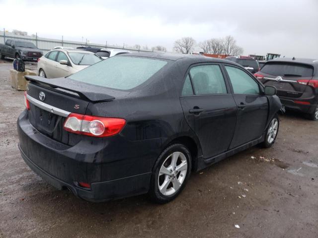 5YFBU4EE3CP060521 - 2012 TOYOTA COROLLA BASE BLACK photo 3