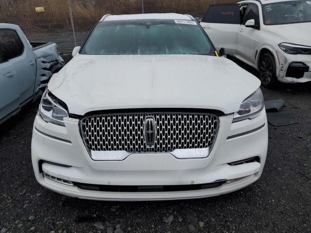 5LM5J7XCXMGL01795 - 2021 LINCOLN AVIATOR RESERVE WHITE photo 5