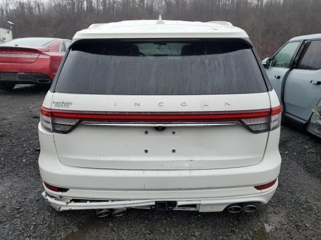 5LM5J7XCXMGL01795 - 2021 LINCOLN AVIATOR RESERVE WHITE photo 6