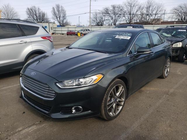 3FA6P0K97GR192583 - 2016 FORD FUSION TITANIUM GRAY photo 1