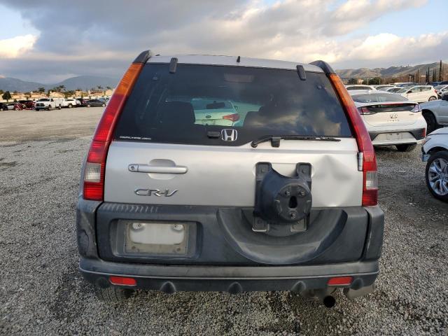 JHLRD78854C034697 - 2004 HONDA CR-V EX SILVER photo 6