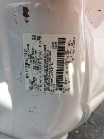 1FTKR1AD4BPA41134 - 2011 FORD RANGER WHITE photo 12