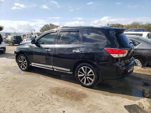 5N1AR2MN3FC700741 - 2015 NISSAN PATHFINDER S BLACK photo 2