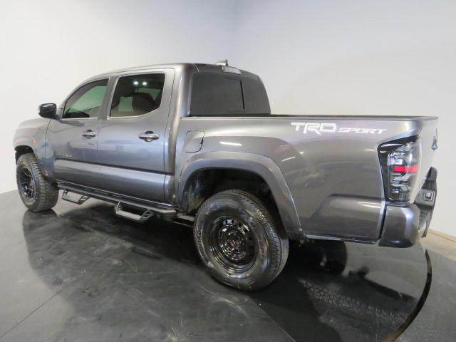 5TFAZ5CNXMX111697 - 2021 TOYOTA TACOMA DOUBLE CAB GRAY photo 3