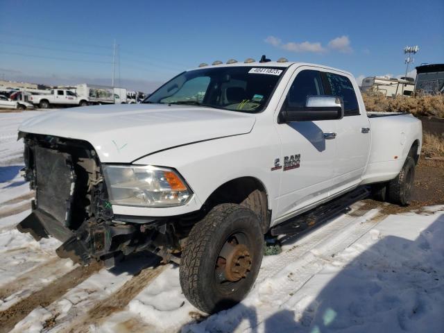3C63RRHL7GG165403 - 2016 RAM 3500 SLT WHITE photo 1