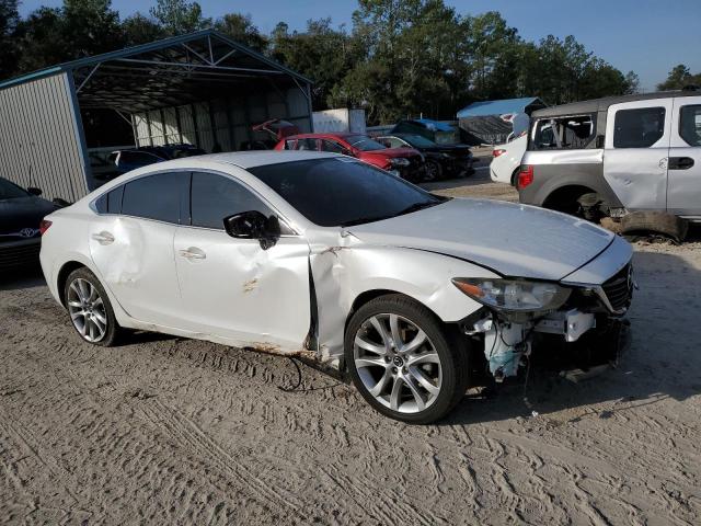 JM1GL1V54H1148495 - 2017 MAZDA 6 TOURING WHITE photo 4