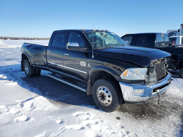 3C63RRKL7EG137123 - 2014 RAM 3500 LONGHORN BLACK photo 4