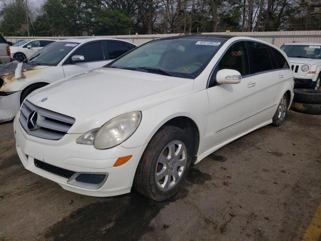 4JGCB65E67A051193 - 2007 MERCEDES-BENZ R 350 WHITE photo 1