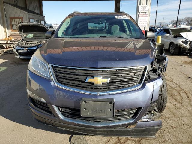 1GNKRFKD0DJ240349 - 2013 CHEVROLET TRAVERSE LS BLUE photo 5