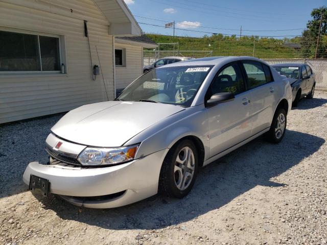 1G8AL52F44Z142793 - 2004 SATURN ION LEVEL 3 SILVER photo 2
