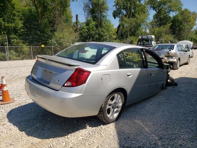 1G8AL52F44Z142793 - 2004 SATURN ION LEVEL 3 SILVER photo 4