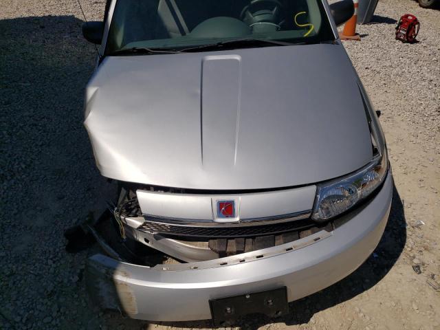 1G8AL52F44Z142793 - 2004 SATURN ION LEVEL 3 SILVER photo 7