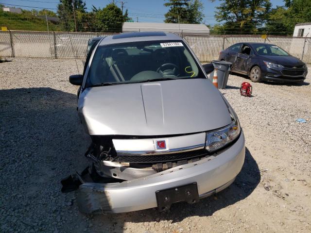 1G8AL52F44Z142793 - 2004 SATURN ION LEVEL 3 SILVER photo 9