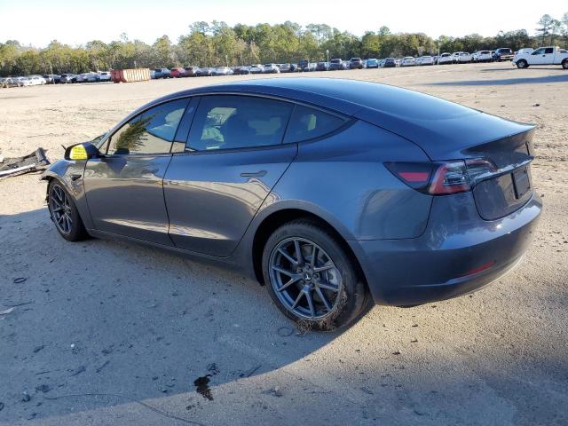 5YJ3E1EB7NF183727 - 2022 TESLA MODEL 3 GRAY photo 2