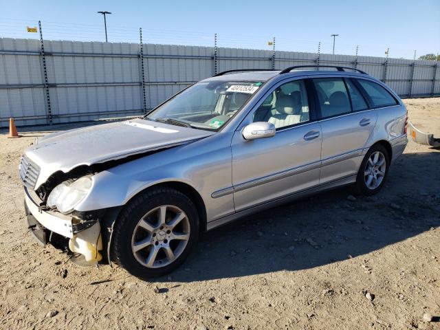 WDBRH81J85F679427 - 2005 MERCEDES-BENZ C 240 SPORTWAGON 4MATIC SILVER photo 1