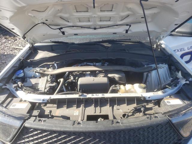 1FM5K8ABXMGA18383 - 2021 FORD EXPLORER POLICE INTERCEPTOR WHITE photo 11