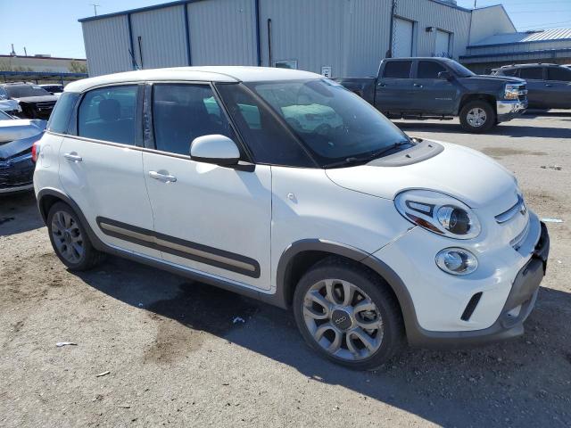 ZFBCFADH8EZ029396 - 2014 FIAT 500L TREKKING WHITE photo 4