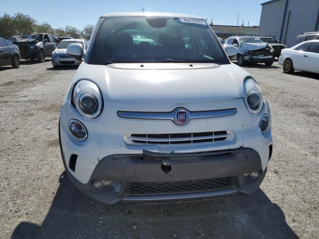 ZFBCFADH8EZ029396 - 2014 FIAT 500L TREKKING WHITE photo 5